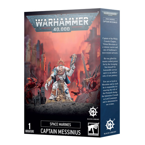 Games Workshop WHITE CONSULS: CAPTAIN MESSINIUS Games Workshop WHITE CONSULS: CAPTAIN MESSINIUS