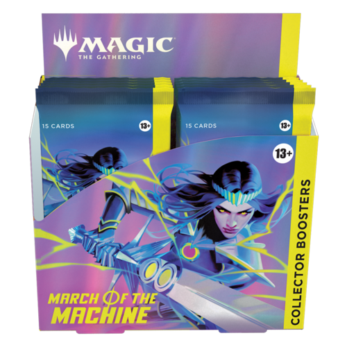 Wizards of the Coast MTG: MARCH OF THE MACHINE: COLLECTOR BOOSTERS