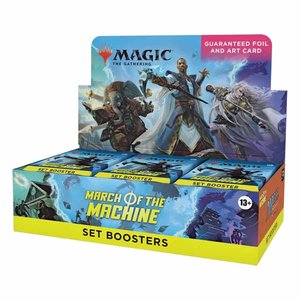 Wizards of the Coast MTG: MARCH OF THE MACHINE: SET BOOSTER