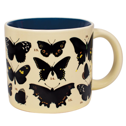 UNEMPLOYED PHILOSOPHERS MUG: BUTTERFLY UNEMPLOYED PHILOSOPHERS MUG: BUTTERFLY