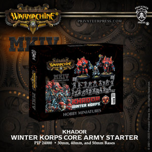 Privateer Press WARMACHINE: KHADOR WINTER KORPS: CORE ARMY STARTER