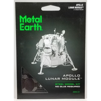 3D METAL EARTH APOLLO LUNAR MODULE