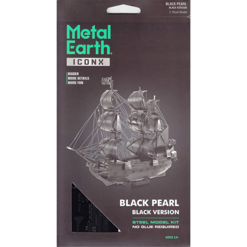Metal Earth 3D METAL EARTH BLACK PEARL BLACK