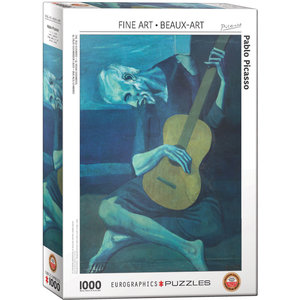 EUROGRAPHICS EG1000 PICASSO - THE OLD GUITAR PLAYER