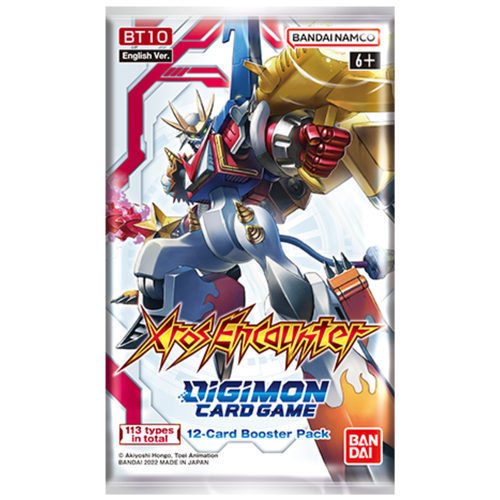 Bandai Co DIGIMON:  XROS ENCOUNTER  [BT-10] BOOSTER