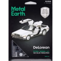 3D METAL EARTH DELOREAN