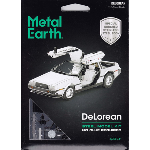 Metal Earth 3D METAL EARTH DELOREAN Metal Earth 3D METAL EARTH DELOREAN