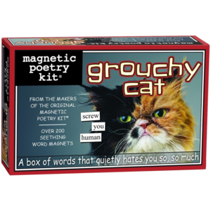 Magnetic Poetry MAGNETIC POETRY GROUCHY CAT