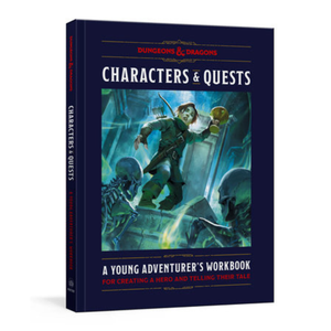 Clarkson Potter D&D - CHARACTERS & QUESTS: A YOUNG ADVENTURER'S WORKBOOK