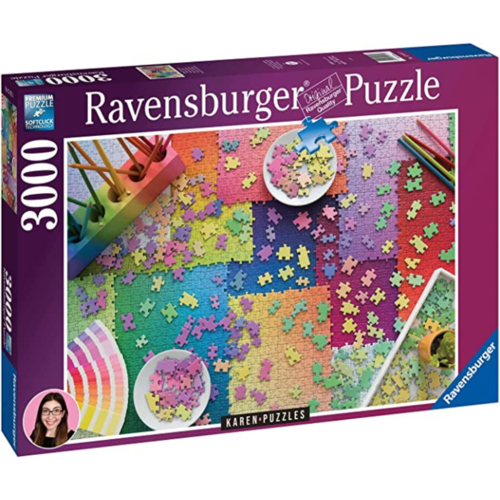 Ravensburger RV3000 KAREN PUZZLES - PUZZLES ON PUZZLES