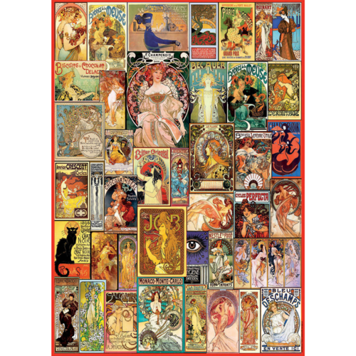 Educa ED1000 COLLAGE ART NOUVEAU