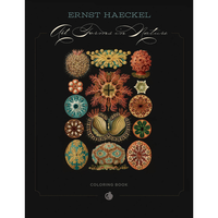 COLORING BOOK ERNST HAECKEL ART FORMS IN NATURE