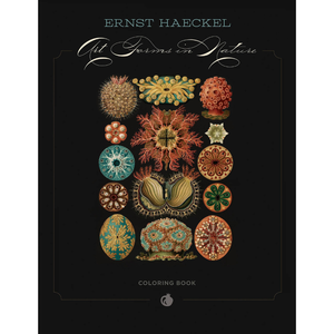 Pomegranate COLORING BOOK ERNST HAECKEL ART FORMS IN NATURE