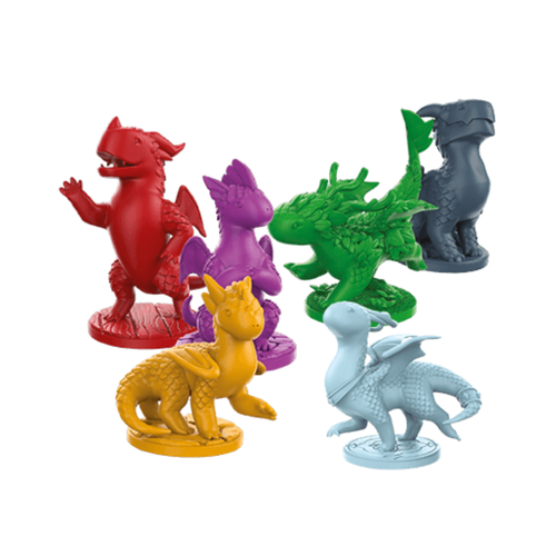 Lucky Duck Games FLAMECRAFT: DELUXE DRAGON MINIATURES Lucky Duck Games FLAMECRAFT: DELUXE DRAGON MINIATURES