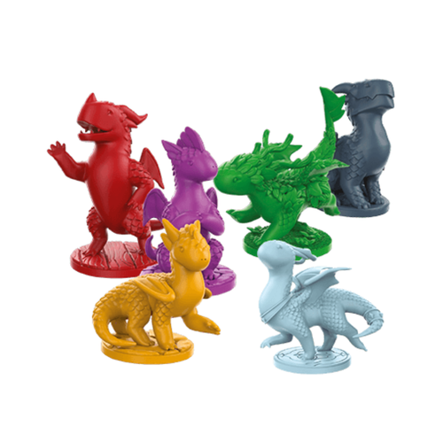 Lucky Duck Games FLAMECRAFT: DELUXE DRAGON MINIATURES