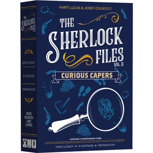 Indie Boards & Cards SHERLOCK FILES: CURIOUS CAPERS