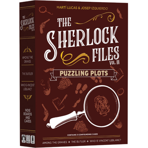 Indie Boards & Cards SHERLOCK FILES: PUZZLING PLOTS