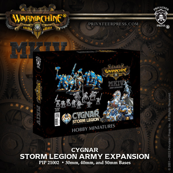 WARMACHINE CYGNAR STORM LEGION ARMY EXPANSION Games of Berkeley