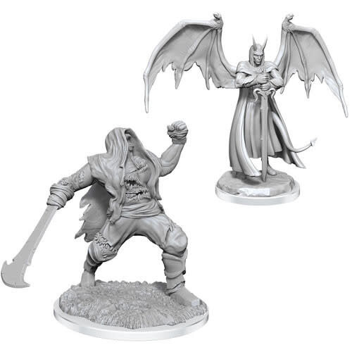 Wizkids CRITICAL ROLE: UNPAINTED MINIATURES: W3 THE LAUGHING HAND AND FIENDISH WANDERER