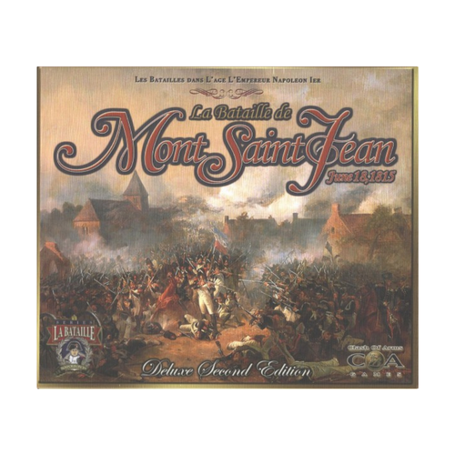 Clash of Arms Games LA BATAILLE DE MONT SAINT JEAN DELUXE SECOND EDITION Clash of Arms Games LA BATAILLE DE MONT SAINT JEAN DELUXE SECOND EDITION