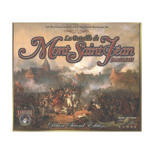 Clash of Arms Games LA BATAILLE DE MONT SAINT JEAN DELUXE SECOND EDITION