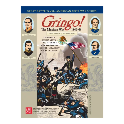 GMT Games GRINGO! THE MEXICAN WAR