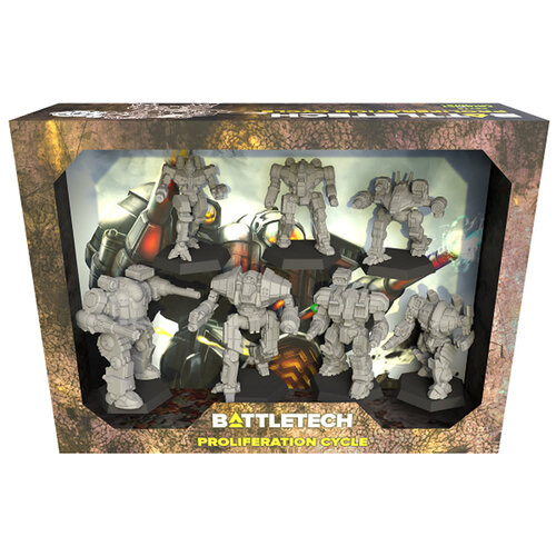 Catalyst Game Labs BATTLETECH: MINIATURE FORCE PACK - PROLIFERATION CYCLE BOXED SET