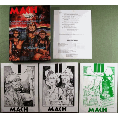 Alliance Publications Ltd. MACH: THE FIRST COLONY (1983, Out of Print)