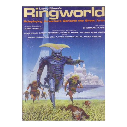 Chaosium RINGWORLD RPG & COMPANION (First Edition, 1984)