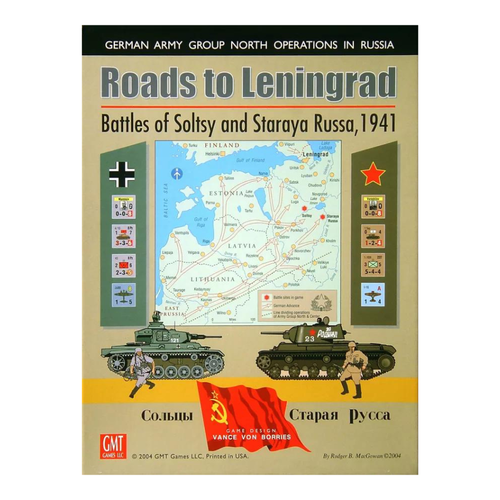 GMT Games ROADS TO LENINGRAD: BATTLES OF SOLTSY AND STARAYA RUSSA