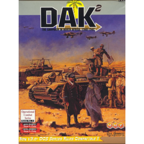 Multi-Man Publishing DAK2: THE CAMPAIGN IN NORTH AFRICA, 1940-1942