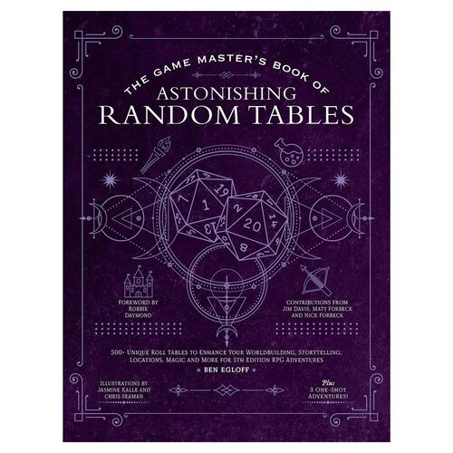 Media Lab THE GAME MASTER'S BOOK OF ASTONISHING RANDOM TABLES Media Lab THE GAME MASTER'S BOOK OF ASTONISHING RANDOM TABLES