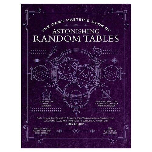 Media Lab THE GAME MASTER'S BOOK OF ASTONISHING RANDOM TABLES