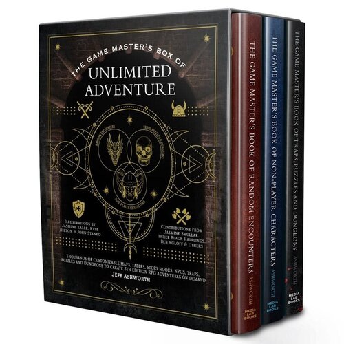 Media Lab THE GAME MASTER'S BOX OF UNLIMITED ADVENTURE Media Lab THE GAME MASTER'S BOX OF UNLIMITED ADVENTURE