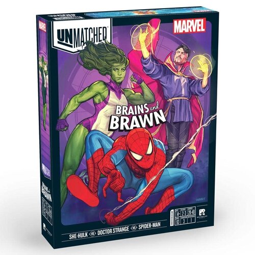 Mondo Games UNMATCHED: MARVEL: BRAINS AND BRAWN