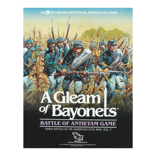 TSR A GLEAM OF BAYONETS: BATTLE OF ANTIETAM GAME (First Printing, 1983)