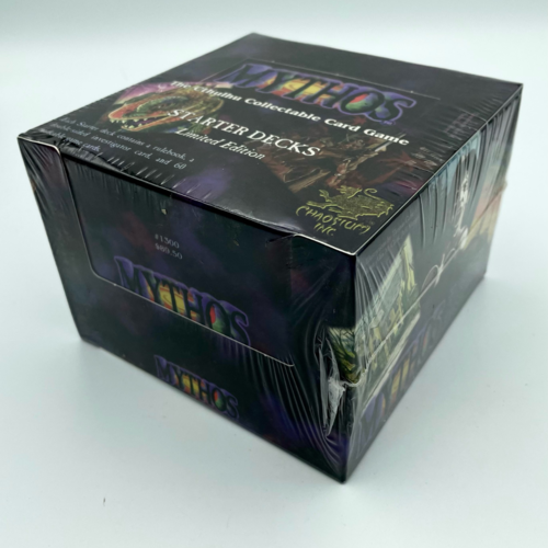 Chaosium MYTHOS: THE CTHULHU CCG LIMITED ED STARTER DECK BOX (1996) Chaosium MYTHOS: THE CTHULHU CCG LIMITED ED STARTER DECK BOX (1996)