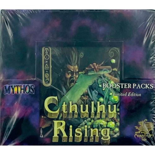 Chaosium MYTHOS CCG: CTHULHU RISING LIMITED ED BOOSTER BOX (1996)