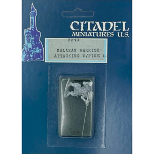 Citadel Miniatures SALAMAN WARRIOR ATTACKING w/ PIKE