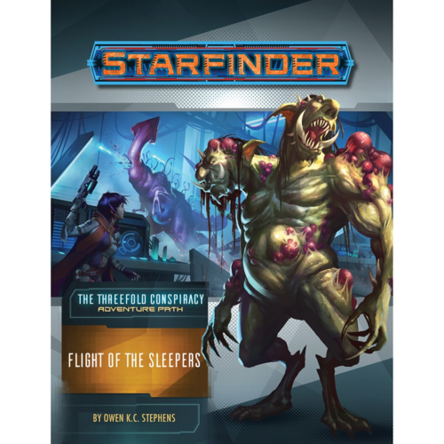 Paizo Publishing STARFINDER ADVENTURE PATH #26: THE THREEFOLD CONSPIRACY 2 - FLIGHT OF THE SLEEPERS