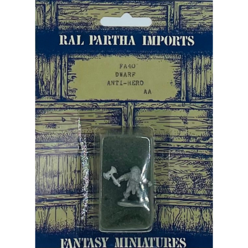 Ral Partha DWARF ANTI-HERO