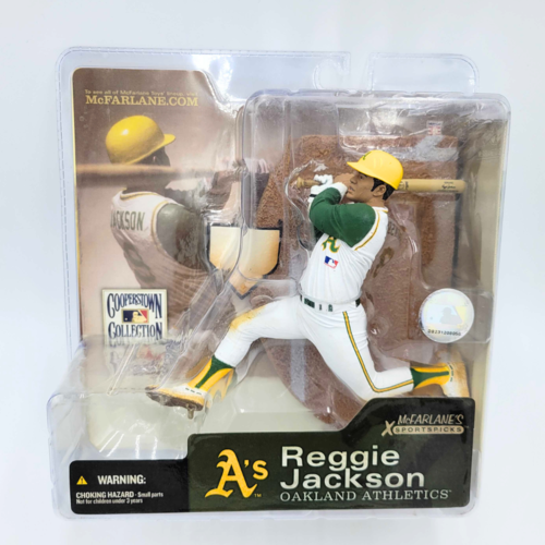 McFarlane Toys COOPERSTOWN COLLECTION 1 OAKLAND A's REGGIE JACKSON
