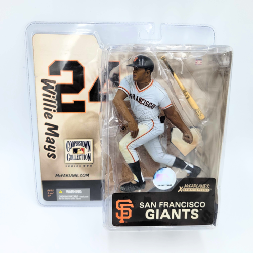 McFarlane Toys COOPERSTOWN COLLECTION 2 SAN FRANCISCO GIANTS WILLIE MAYS