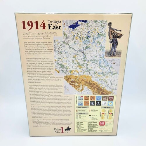 GMT Games 1914: TWILIGHT IN THE EAST (2007, Mint-in-Box)