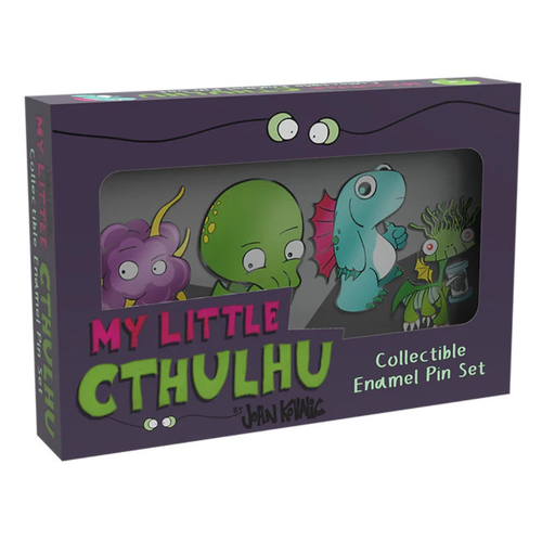 Toy Vault MY LITTLE CTHULHU ENAMEL PIN 4PC BOX Toy Vault MY LITTLE CTHULHU ENAMEL PIN 4PC BOX