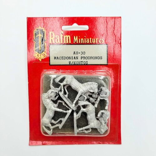 Rafm Miniatures MACEDONIAN PRODROMOS w/ KONTOS (3)