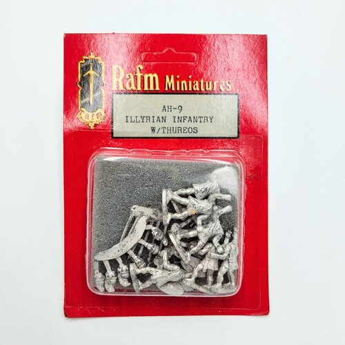 Rafm Miniatures ILLYRIAN INFANTRY w/ THUREOS (6)
