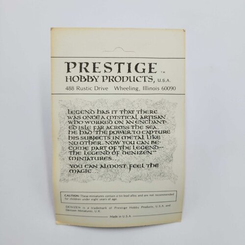 Prestige Hobby Products DENIZEN - WERE-LIZARD