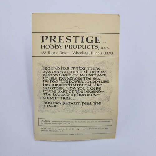 Prestige Hobby Products DENIZEN - GNOME THIEF w/ LOOT