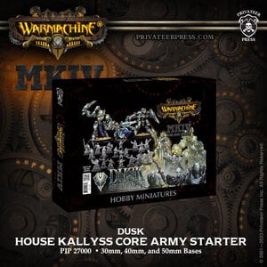 Privateer Press WARMACHINE: DUSK HOUSE KALLYSS: CORE ARMY STARTER